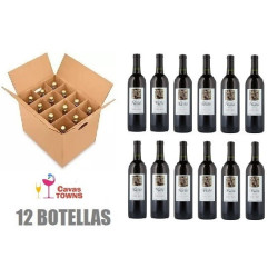 Caja 12 Botellas Vino Tinto Puerto Nuevo Cabernet Malbec 750ml - Cavas Towns