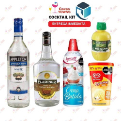 Ron Appleton Cocktail Kit Blood Clot - 1 Receta Recipe - Cavas Towns