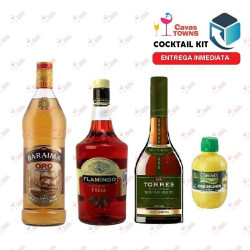 Ron Baraima Cocktail Kit Berry Daiquiri Receta Recipe - Cavas Towns