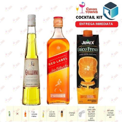 Johnnie Walker Cocktail Kit Comfort Wallbanger Receta Recipe - Cavas Towns