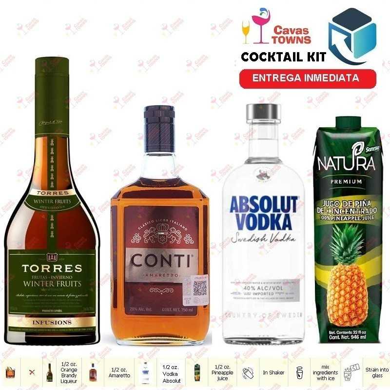 Vodka Absolut Cocktail Kit Sunset Strip - 2 Receta Recipe - Cavas Towns Vodka Absolut Cocktail Kit Sunset Strip - 2 Receta Recipe - Cavas Towns