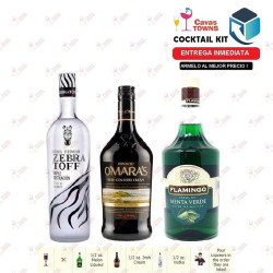 Vodka Zebratoff Cocktail Kit E.T. Receta Recipe - Cavas Towns