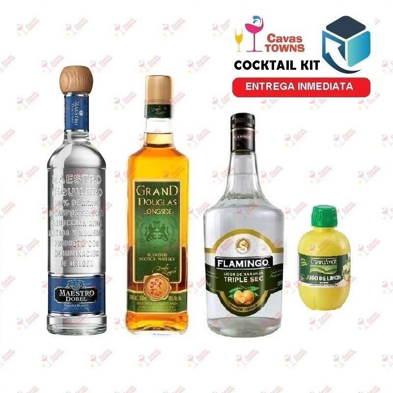 Tequila Maestro Dobel Cocktail Kit Cactus Kicker - 2 - Cavas Towns