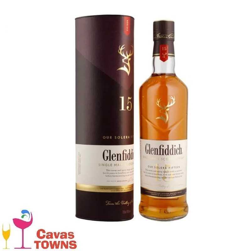 Whisky Glenfiddich 15 Años 750 ml - Cavas Towns