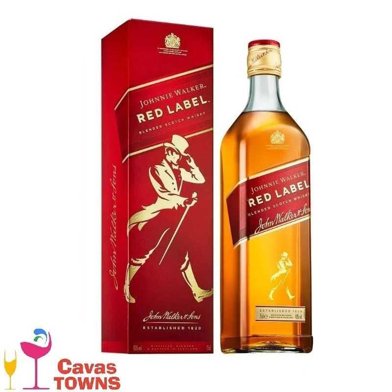 Whisky Johnnie Walker Red Label 700 ml - Cavas Towns