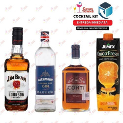 Whiskey Jim Beam Bourbon 750 ml - Cavas Towns