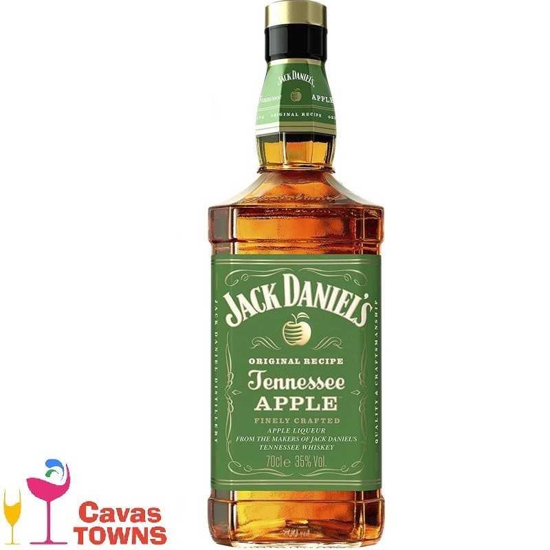 Whiskey Jack Daniels Tennessee Apple 700 ml - Cavas Towns Whiskey Jack Daniels Tennessee Apple 700 ml - Cavas Towns