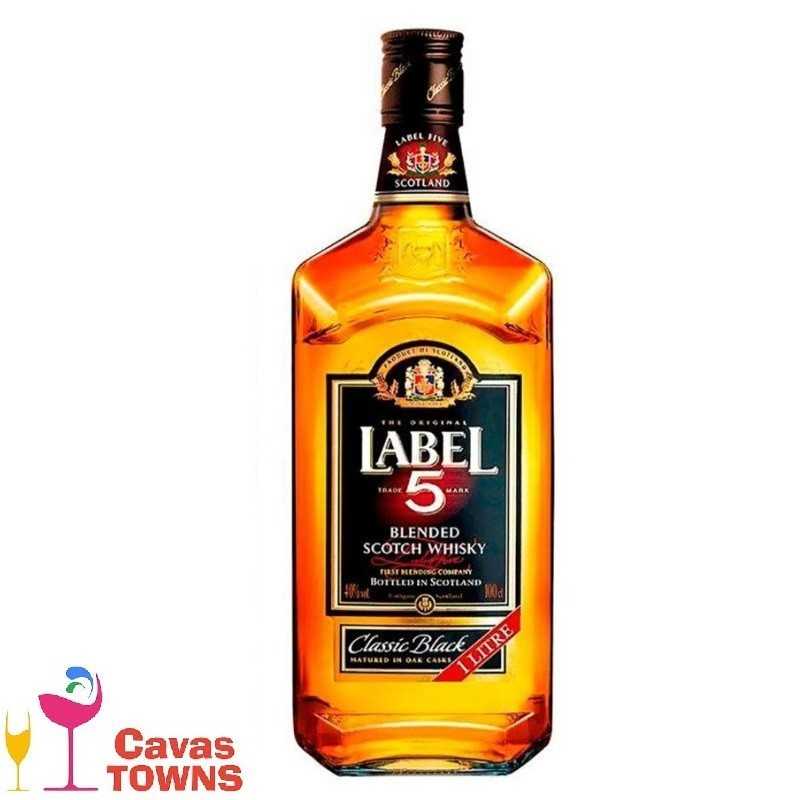 Whisky Label 5 1000 ml - Cavas Towns