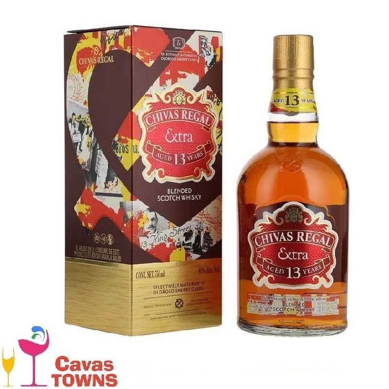 Whisky Chivas Regal Extra 13A Sherry 750 ml - Cavas Towns