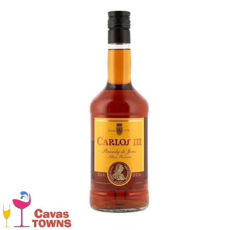 Brandy Carlos III 700 ml - Cavas Towns