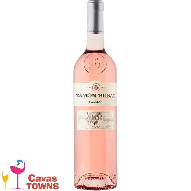 Vino Rosado Ramon Bilbao Garnacha Rioja 750 ml - Cavas Towns