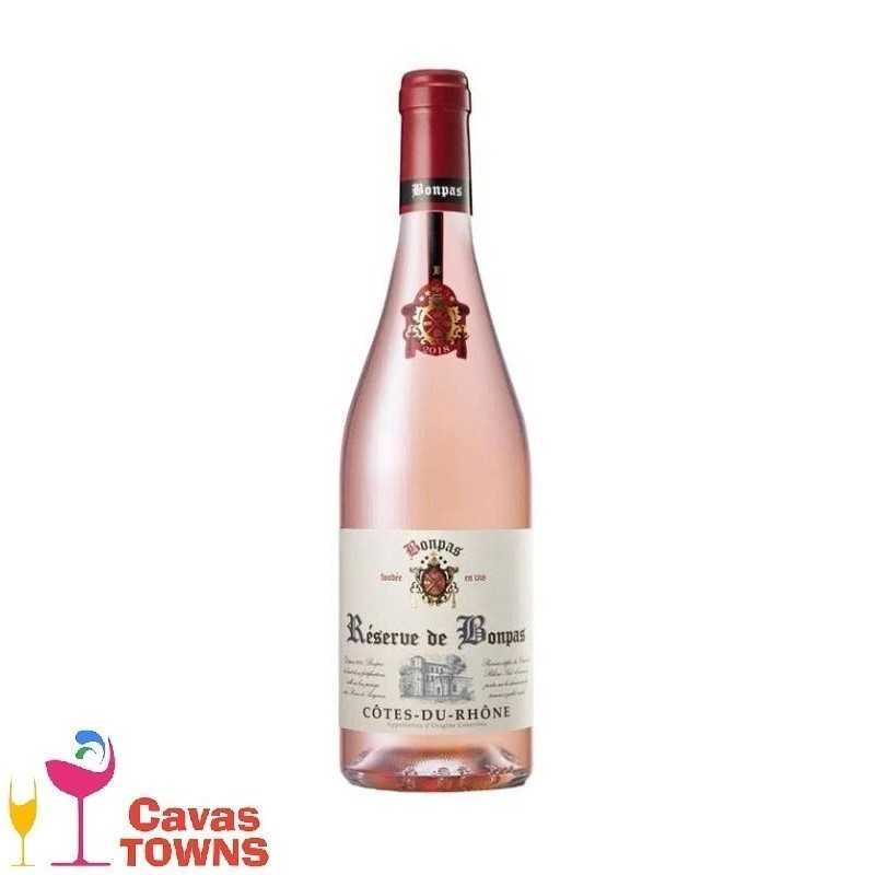 Vino Rosado Cotes Du Rhone Reserve de Bonpas 750ml - Cavas Towns