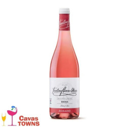 Vino Rosado Faustino Rivero Garnacha Rioja 750ml - Cavas Towns