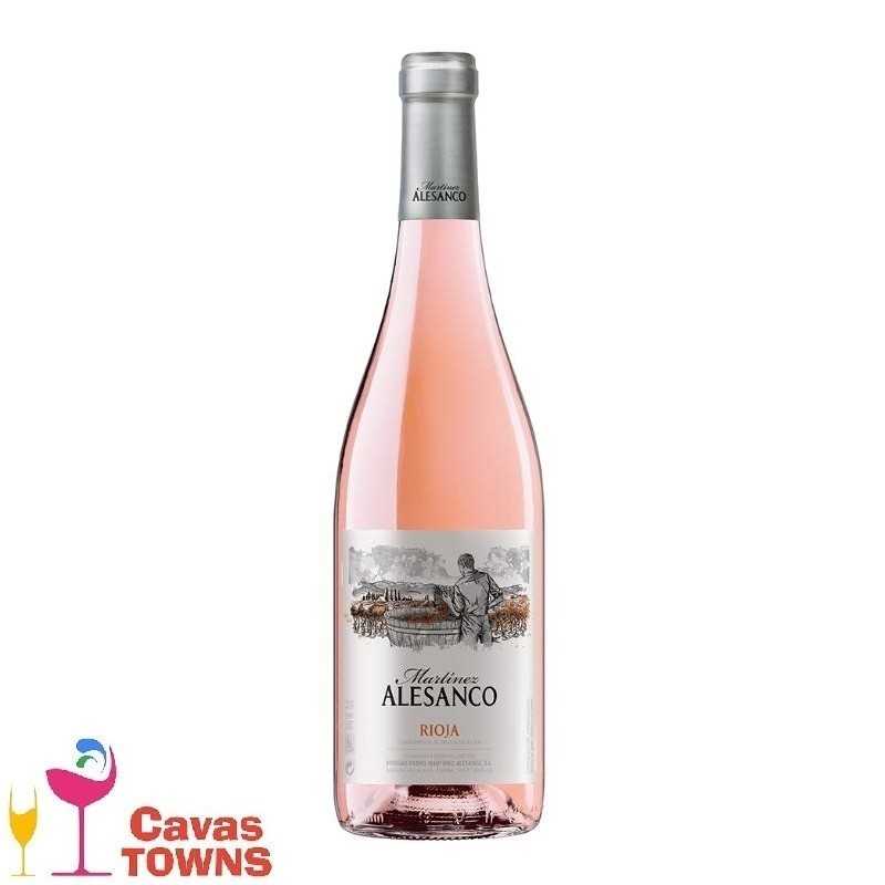 Vino Rosado Martinez Alesanco Rioja Garnacha 750 ml - Cavas Towns