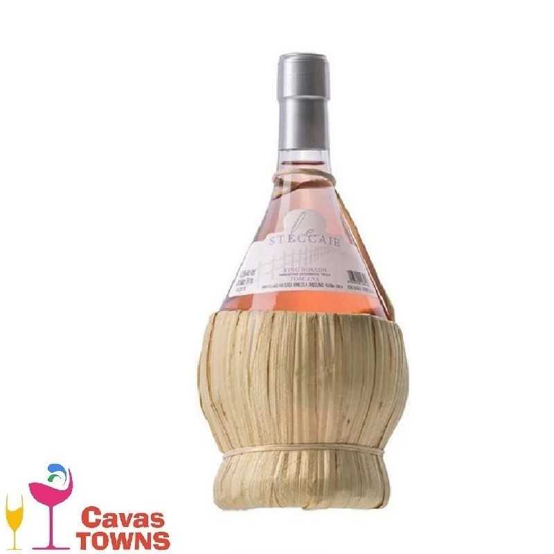 Vino Rosado Chianti Steccaie Docg Fiasco Sangiovese 750 ml - Cavas Towns Vino Rosado Chianti Steccaie Docg Fiasco Sangiovese 750 ml - Cavas Towns