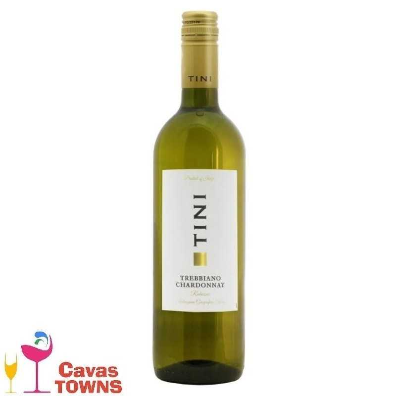 Vino Blanco Tini Chardonnay Trebbiano 750 ml - Cavas Towns Vino Blanco Tini Chardonnay Trebbiano 750 ml - Cavas Towns