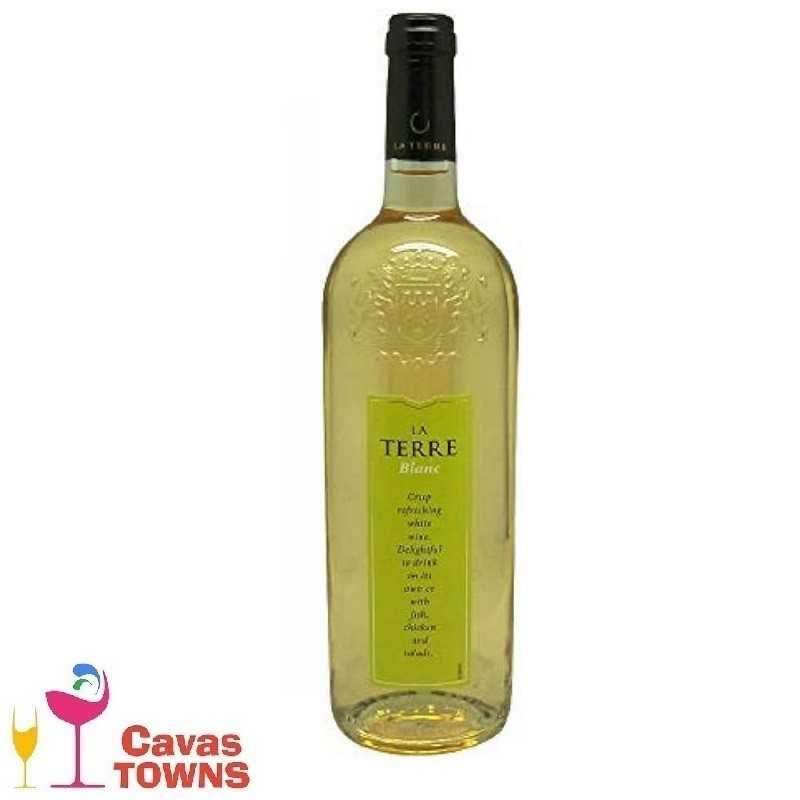 Vino Blanco La Terre 750 ml - Cavas Towns