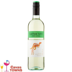 Vino Blanco Yellow Tail Pinot Grigio 750ml - Cavas Towns