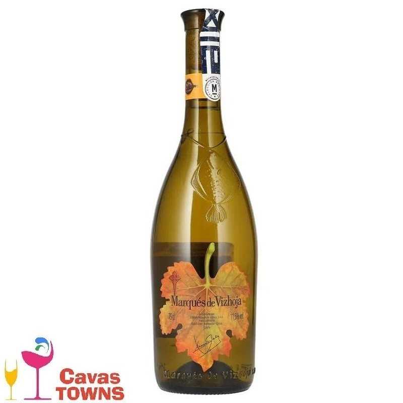 Vino Blanco Marques De Vizhoja Albariño 750 ml - Cavas Towns