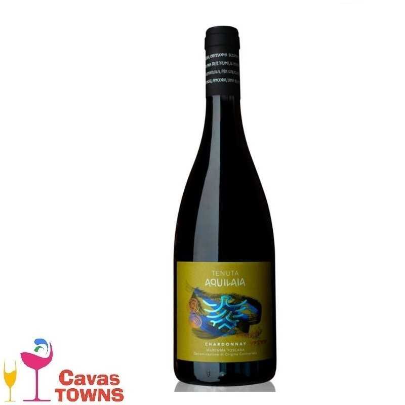 Vino Blanco Italiano Tenuta Aquilaia Chardonnay 750 ml - Cavas Towns