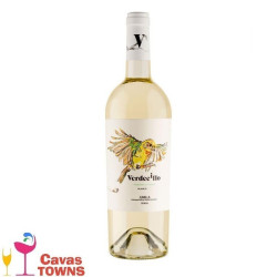 Vino Blanco Español Dominio de Alma Jumilla Verdecillo Airen 750 ml - Cavas Towns
