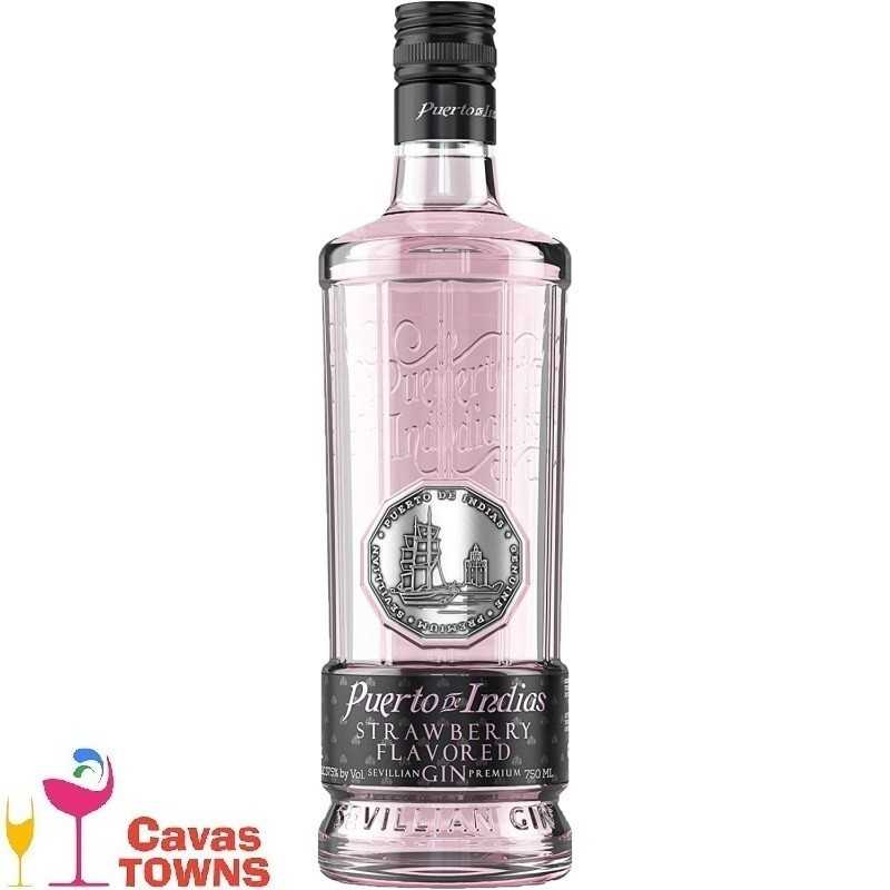 Ginebra Puerto de Indias Strawberry España - Cavas Towns