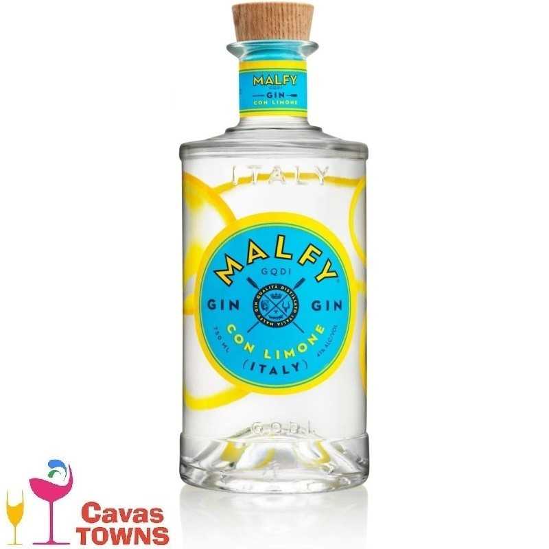 Ginebra Malfy Limone Italiana 750 ml - Cavas Towns