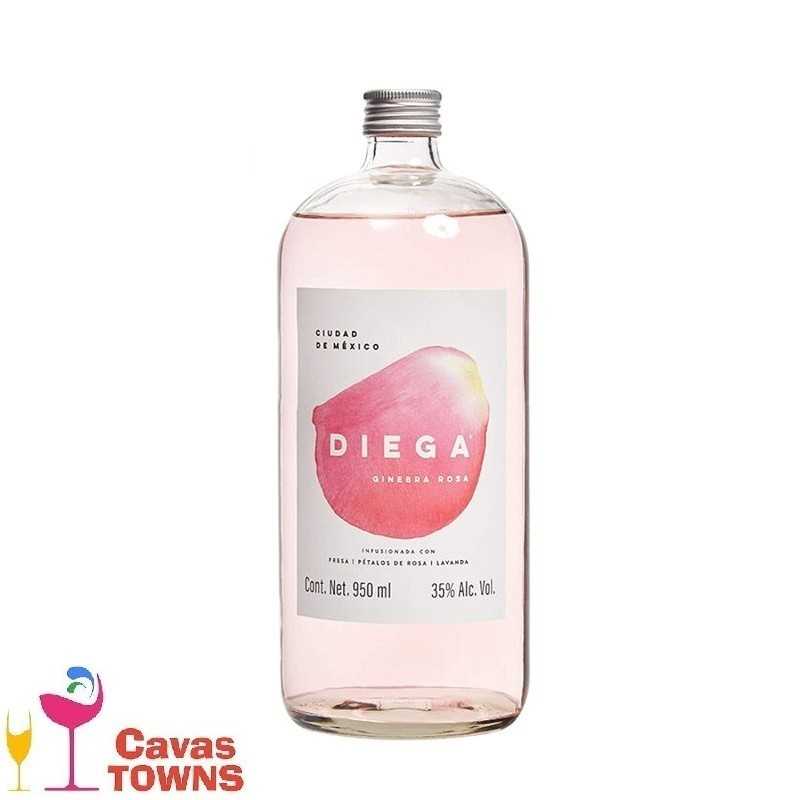 Ginebra Diega Rosa 950 ml - Cavas Towns