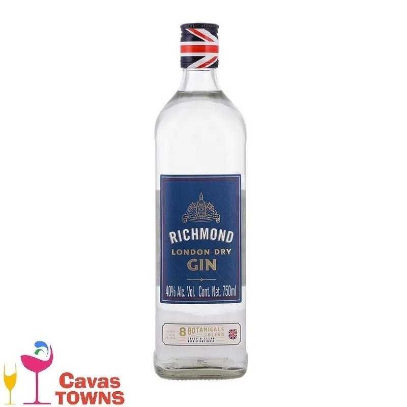 Ginebra Richmond 750 ml - Cavas Towns