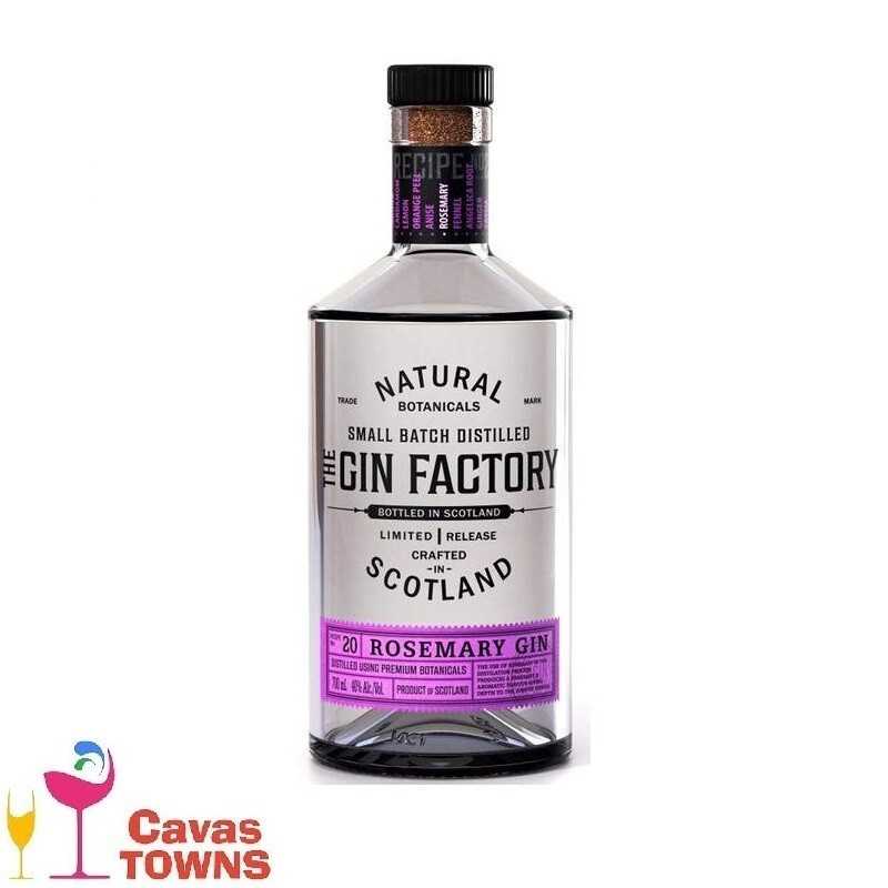 Ginebra The Gin Factory 700 ml - Cavas Towns