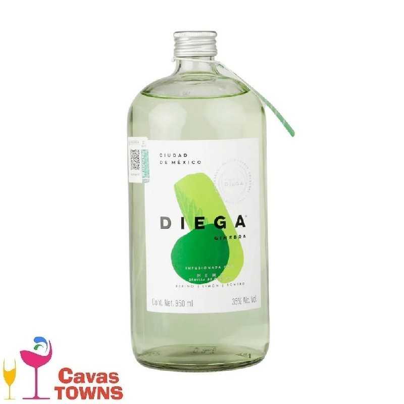 Ginebra Diega Verde 950 Ml - Cavas Towns