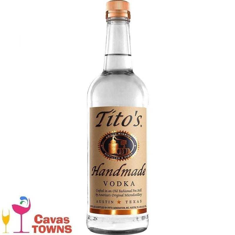 Vodka Titos Handmade - 750 ml - Cavas Towns