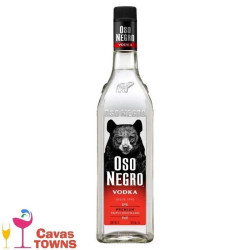 Vodka Oso Negro Premium 1 L - Cavas Towns