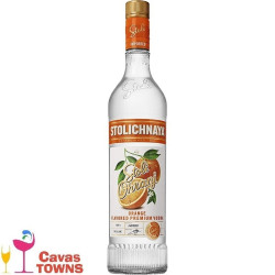 Vodka Stolichnaya Ohranj Naranja 750 ml - Cavas Towns