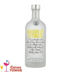 Vodka Absolut Citron 750 ml - Cavas Towns