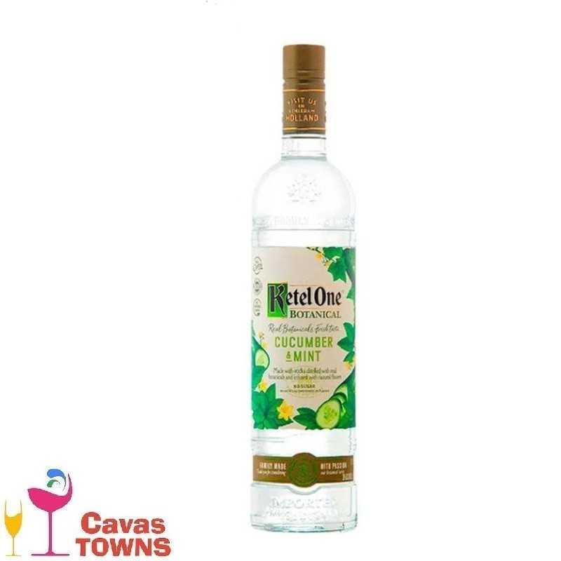 Vodka Ketel One Botanical Cucumber & Mint 750 ml - Cavas Towns