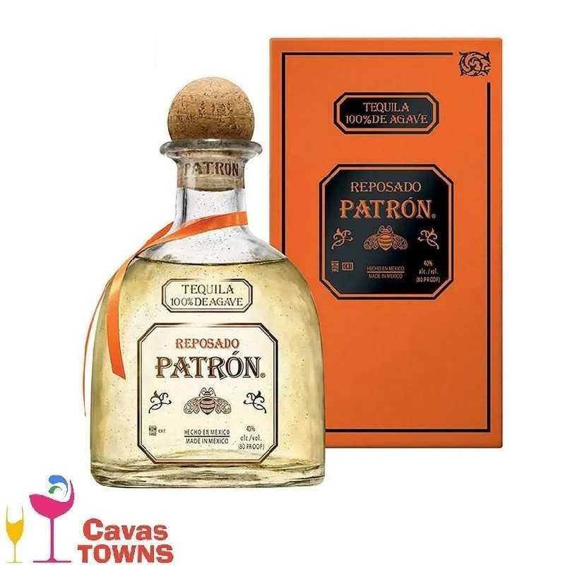Tequila Patrón Reposado 750 ml - Cavas Towns