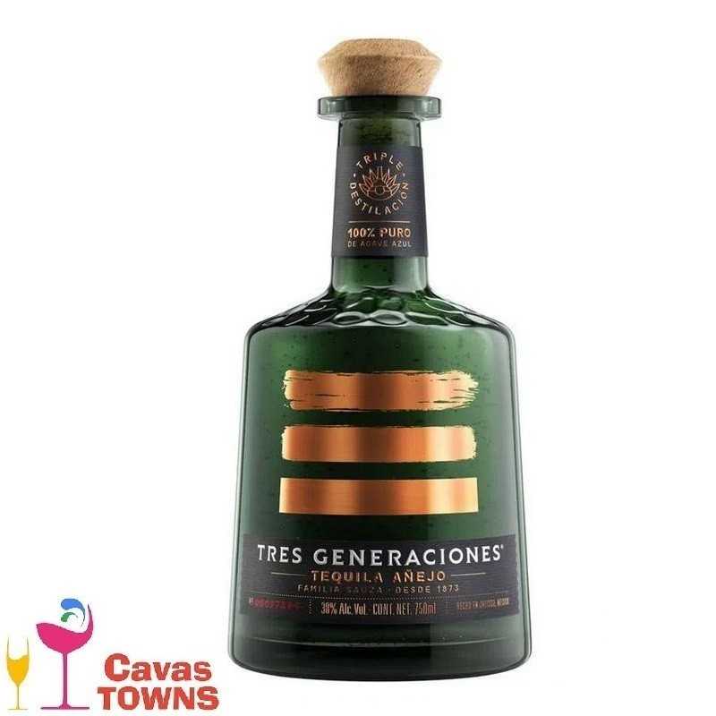 Tequila Tres Generaciones Añejo 750 ml - Cavas Towns