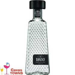 Tequila 1800 Añejo Cristalino 700 ml - Cavas Towns