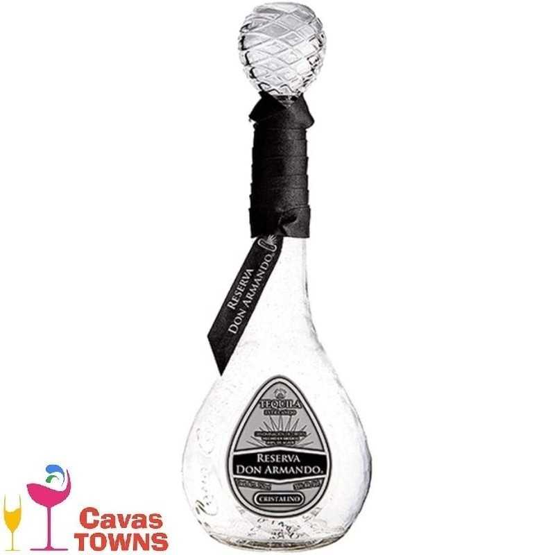 Tequila Don Armando Añejo Cristalino - 750 ml - Cavas Towns