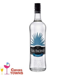 Tequila Real Hacienda Reposado Cristalino 940 ml - Cavas Towns