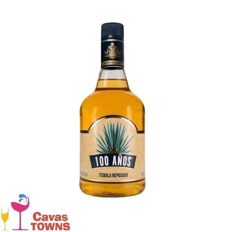 Tequila 100 años Reposado 700 ml - Cavas Towns