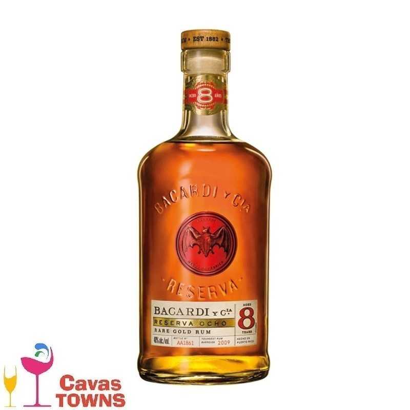 Ron Bacardi Reserva 8 750 ml - Cavas Towns