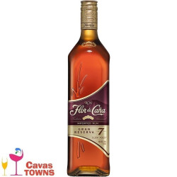 Ron Flor de Caña 7 años Gran Reserva 750 ml. - Cavas Towns