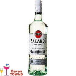 Ron Bacardi Carta Blanca 750 ml - Cavas Towns