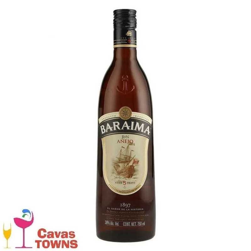 Ron Baraima Añejo 5 Años 750 ml - Cavas Towns