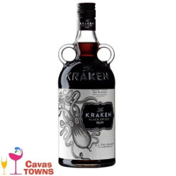 Ron Kraken Black Spiced 750 ml - Cavas Towns