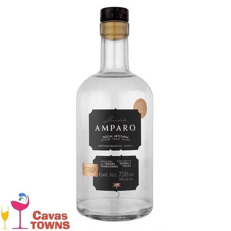 Mezcal Bendito Amparo Joven Espadin 750 ml - Cavas Towns
