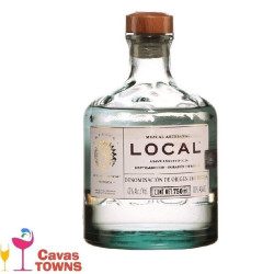 Mezcal Local Joven Destilado Con Corazon de Agave 750 ml - Cavas Towns
