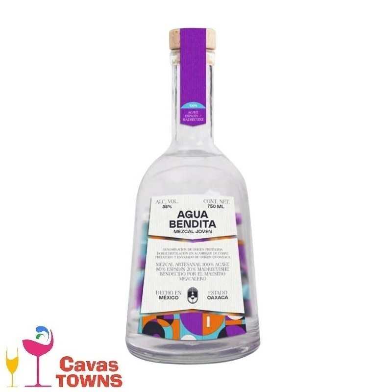 Mezcal Agua Bendita Joven 750ml - Cavas Towns Mezcal Agua Bendita Joven 750ml - Cavas Towns